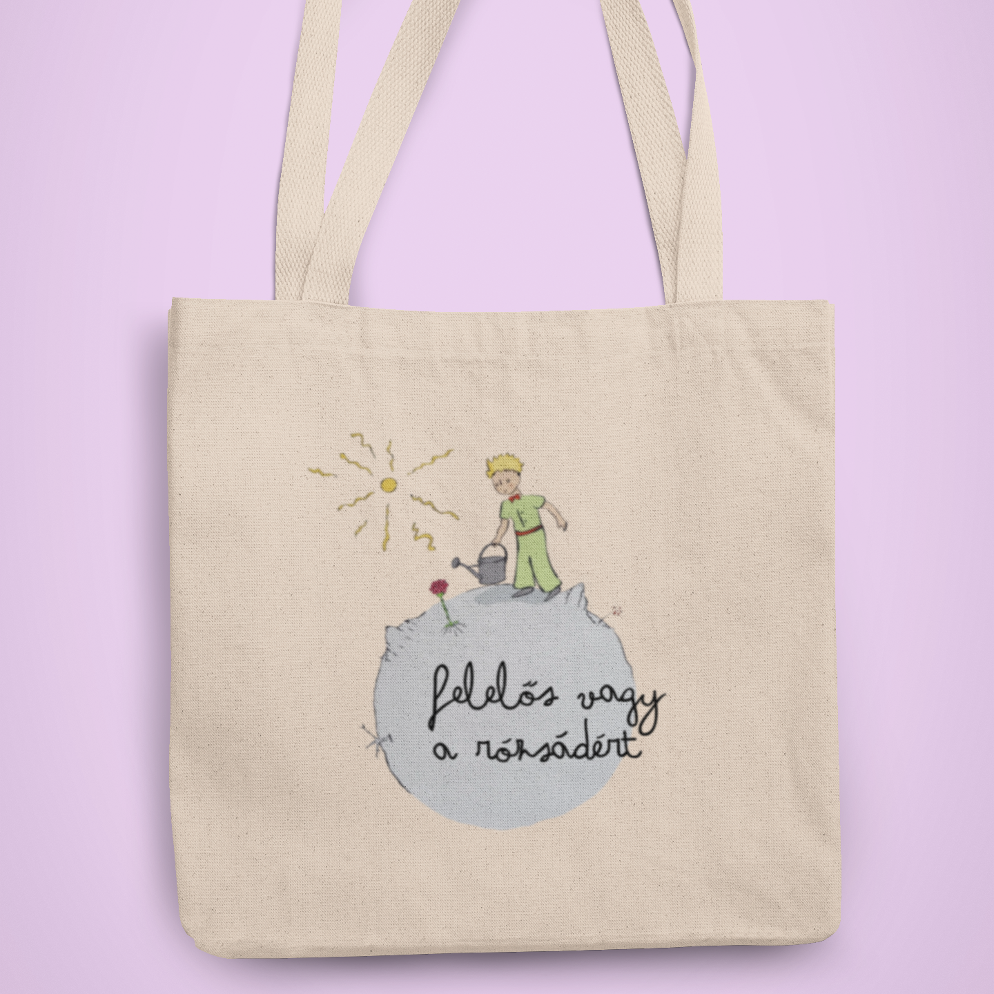 ZShowTime vászontáska - Felelős vagy a Rózsádért