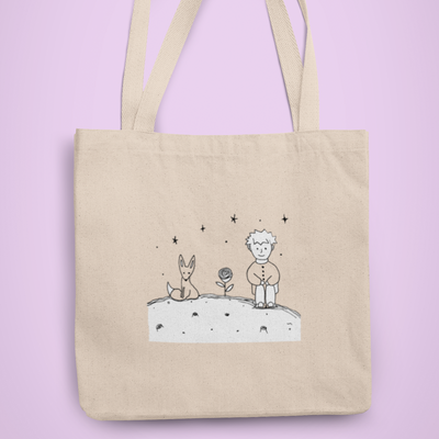 ZShowTime vászontáska - Kis Herceg, Róka és Rózsa