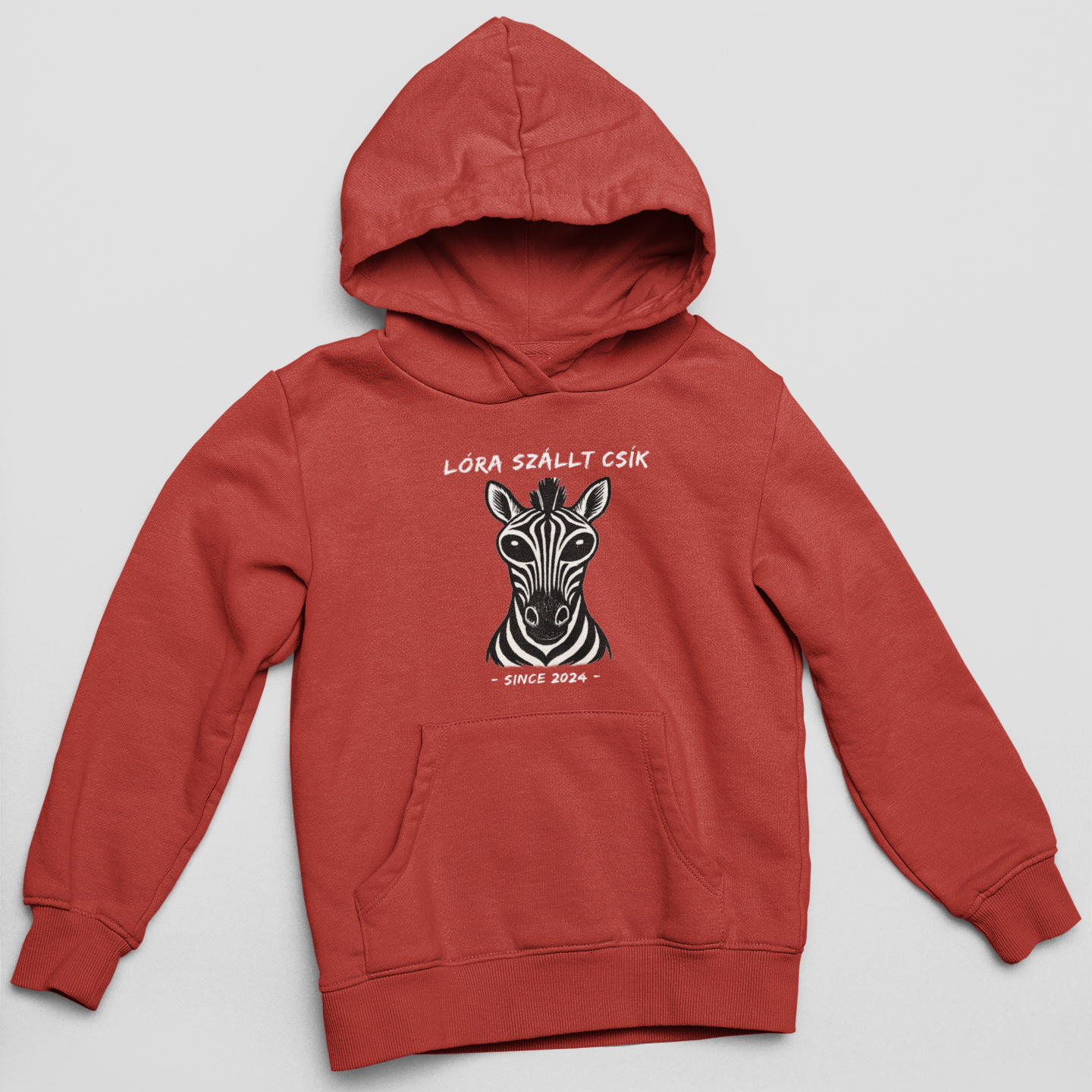 Gulyáságyú - Zebra - unisex kapucnis pulóver