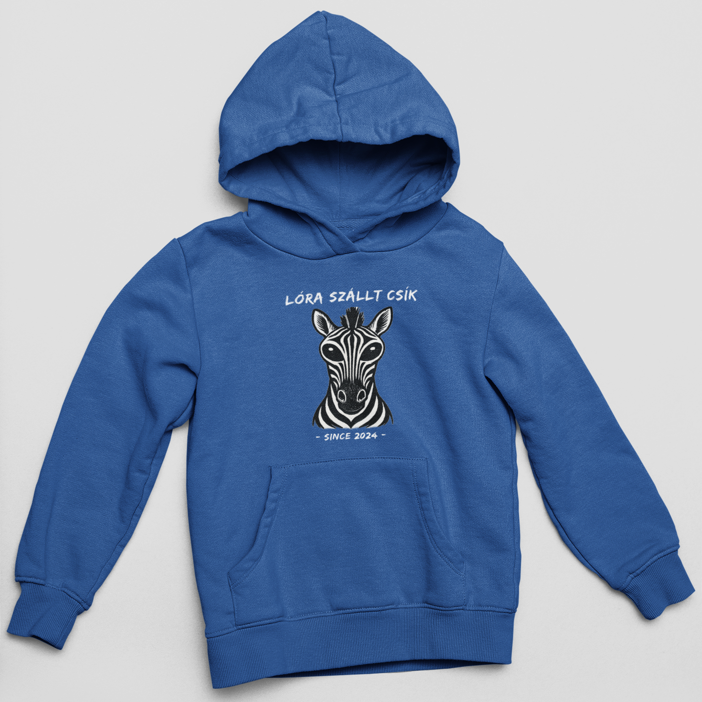 Gulyáságyú - Zebra - unisex kapucnis pulóver