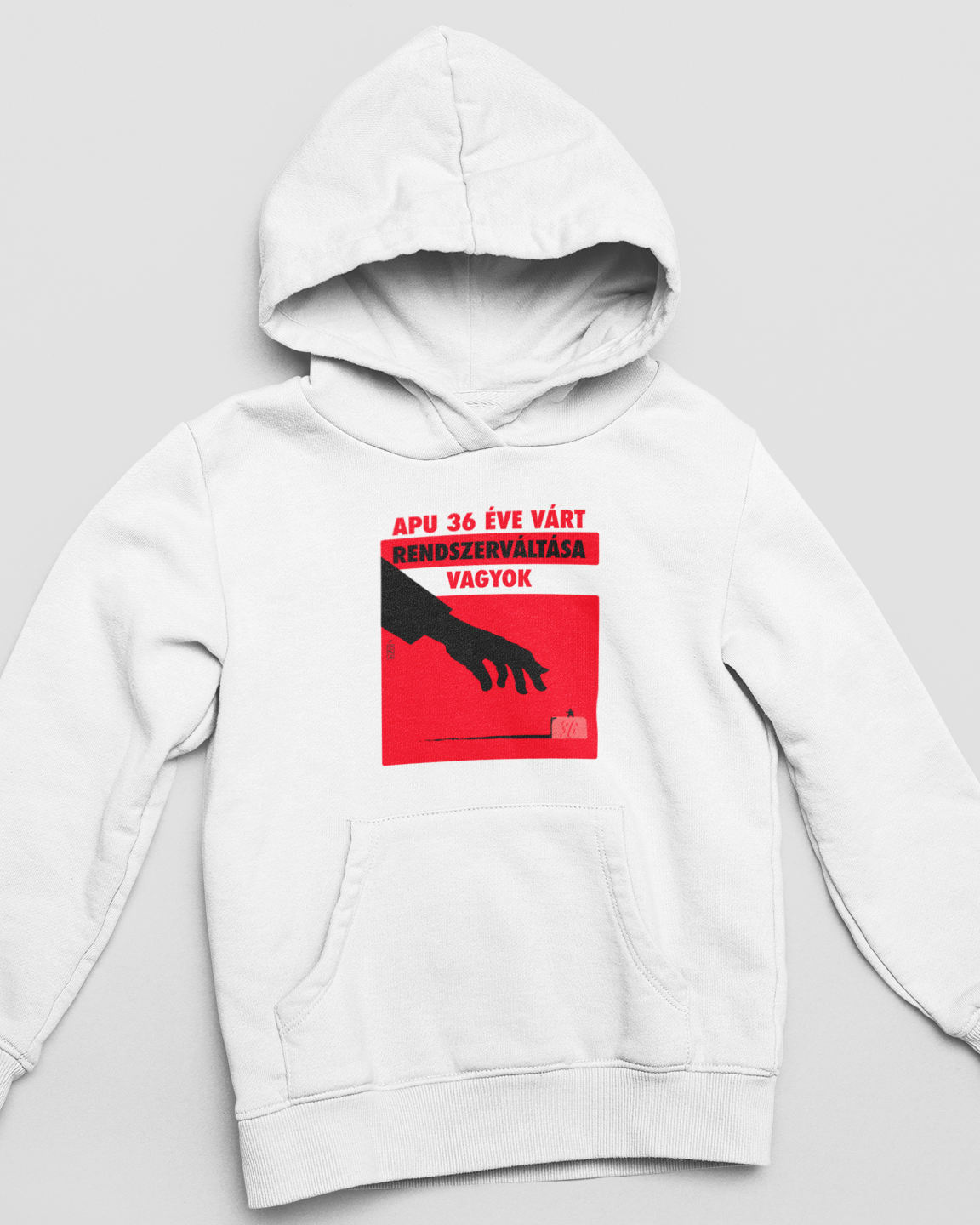 4FAL - Apu 36 éve várt rendszerváltása vagyok - unisex pulcsi