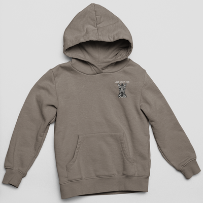 Gulyáságyú - Zebra mellkas logó - unisex kapucnis pulóver