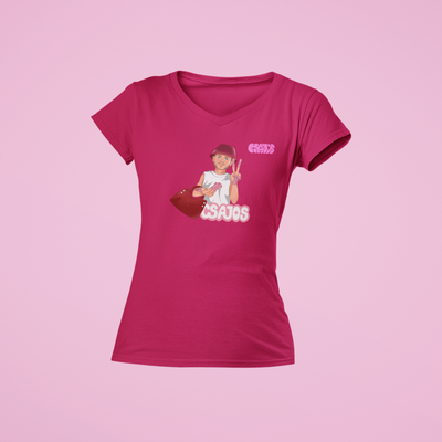 Orovecz Ádám - Kalapos Csajos- V nyakú női póló