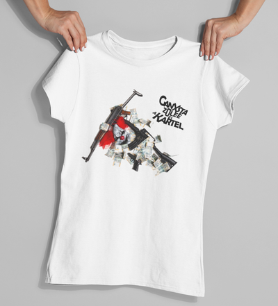 Kartel -Pénz és fegyverek női póló