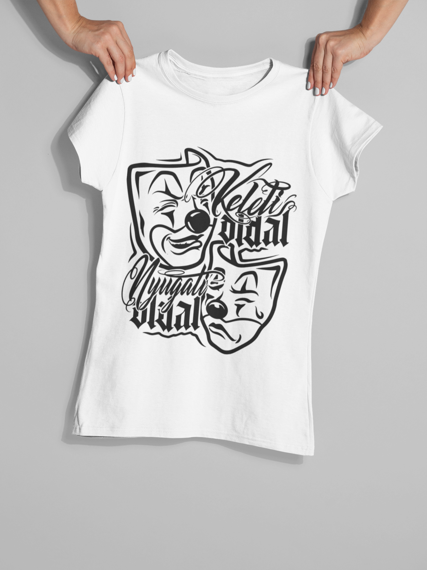 Kartel -Keleti oldal - Nyugati oldal női póló