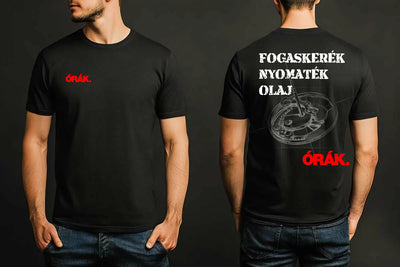 Beszéljünk Órákról - Nyomaték  - unisex póló