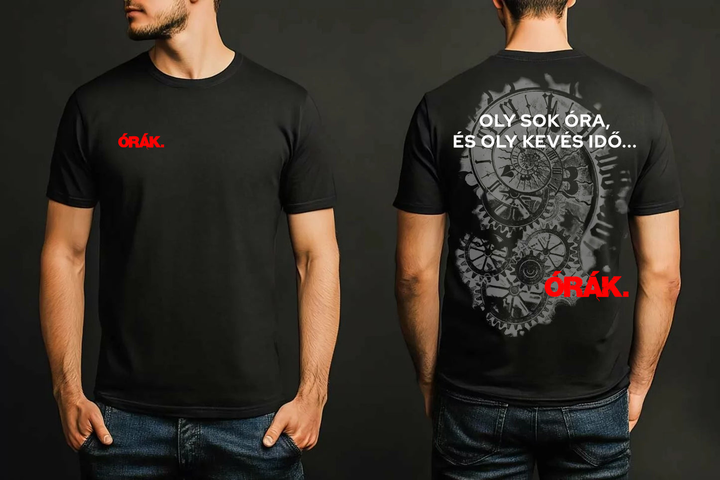 Beszéljünk Órákról - Oly sok óra- unisex póló