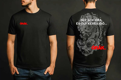 Beszéljünk Órákról - Oly sok óra- unisex póló