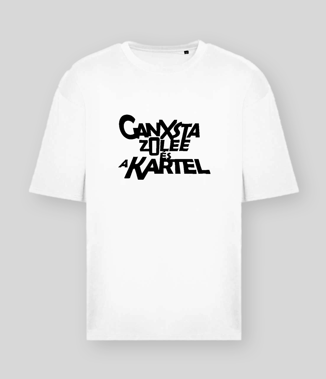 Kartel logo női oversize póló
