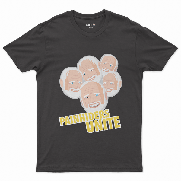 Hide the pain Harold - Painhiders unite t-shirt