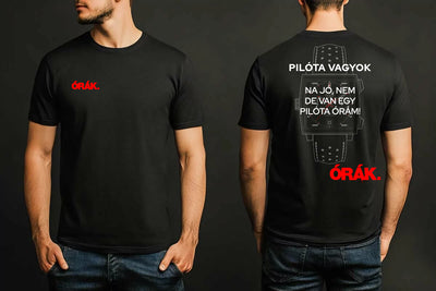 Beszéljünk Órákról - Pilóta - unisex póló