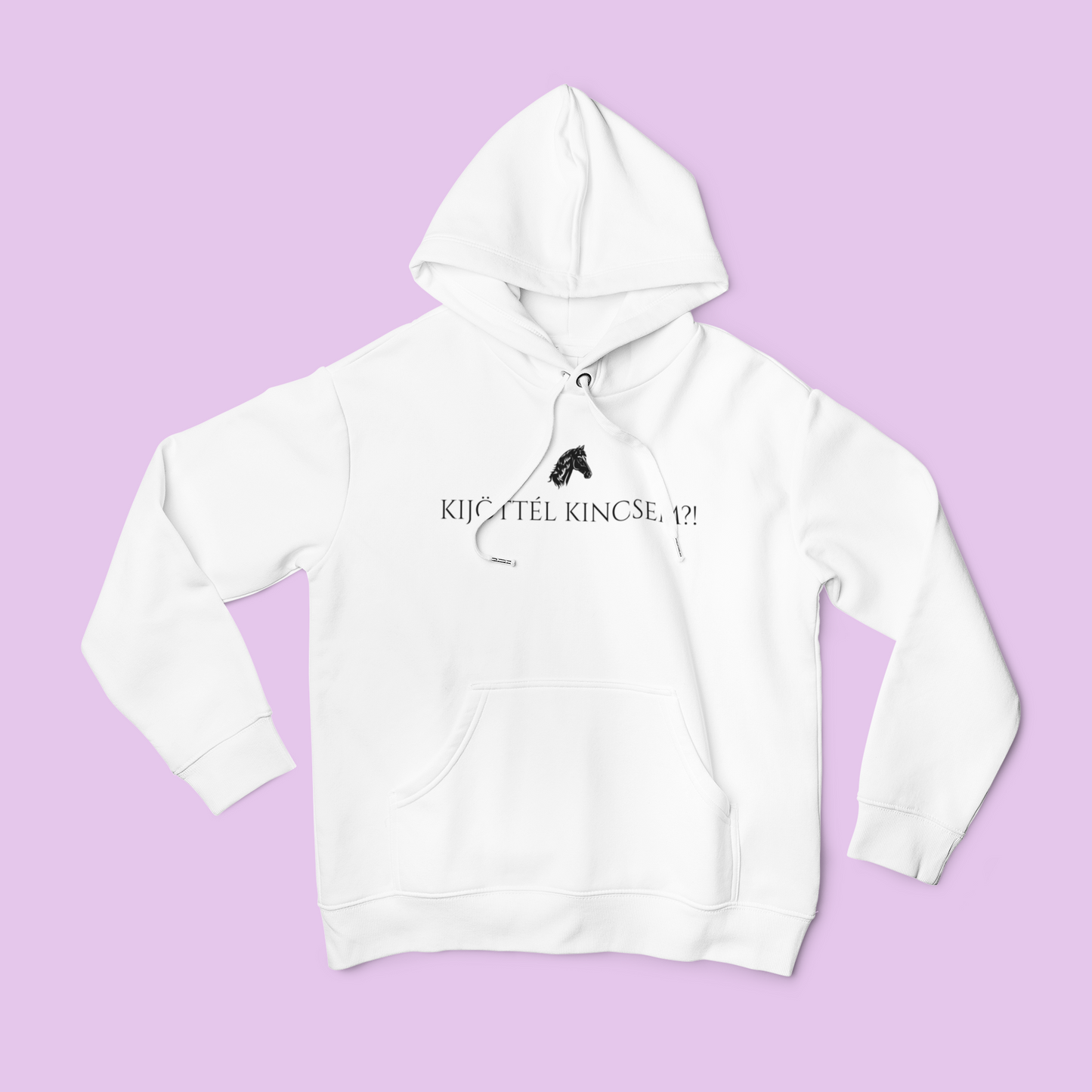 ZShowTime unisex kapucnis pulcsi - Kijöttél Kincsem?