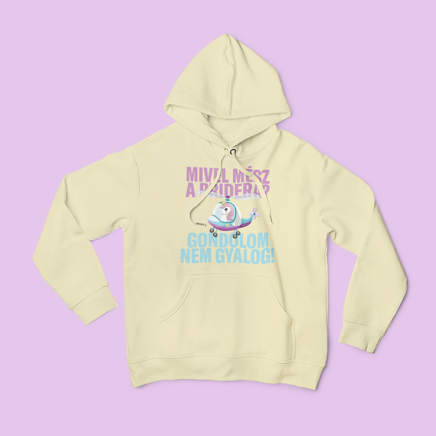 ZShowTime unisex kapucnis pulcsi - Mivel mész a Pridera?