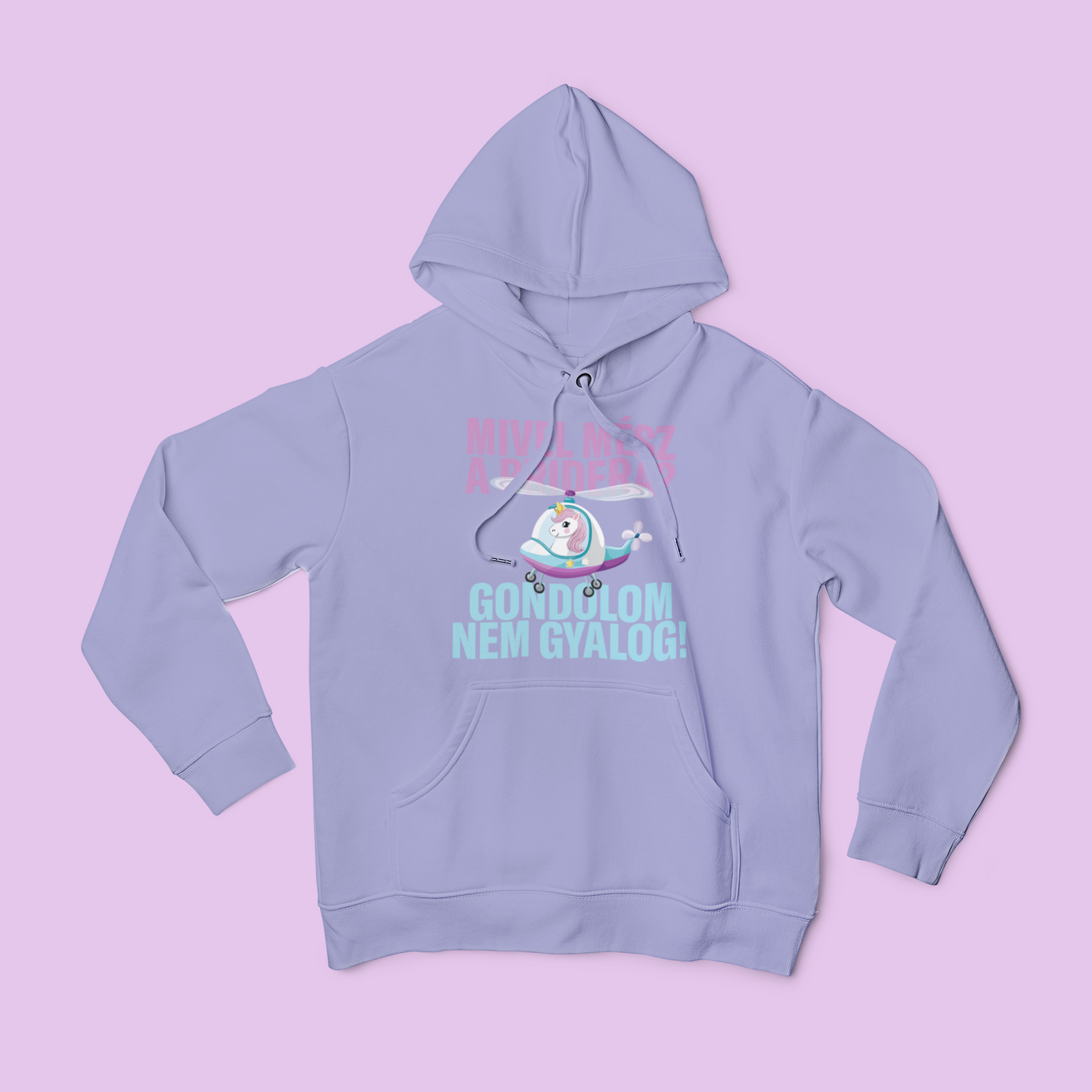 ZShowTime unisex kapucnis pulcsi - Mivel mész a Pridera?