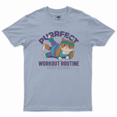 Purrfect workout routine Póló