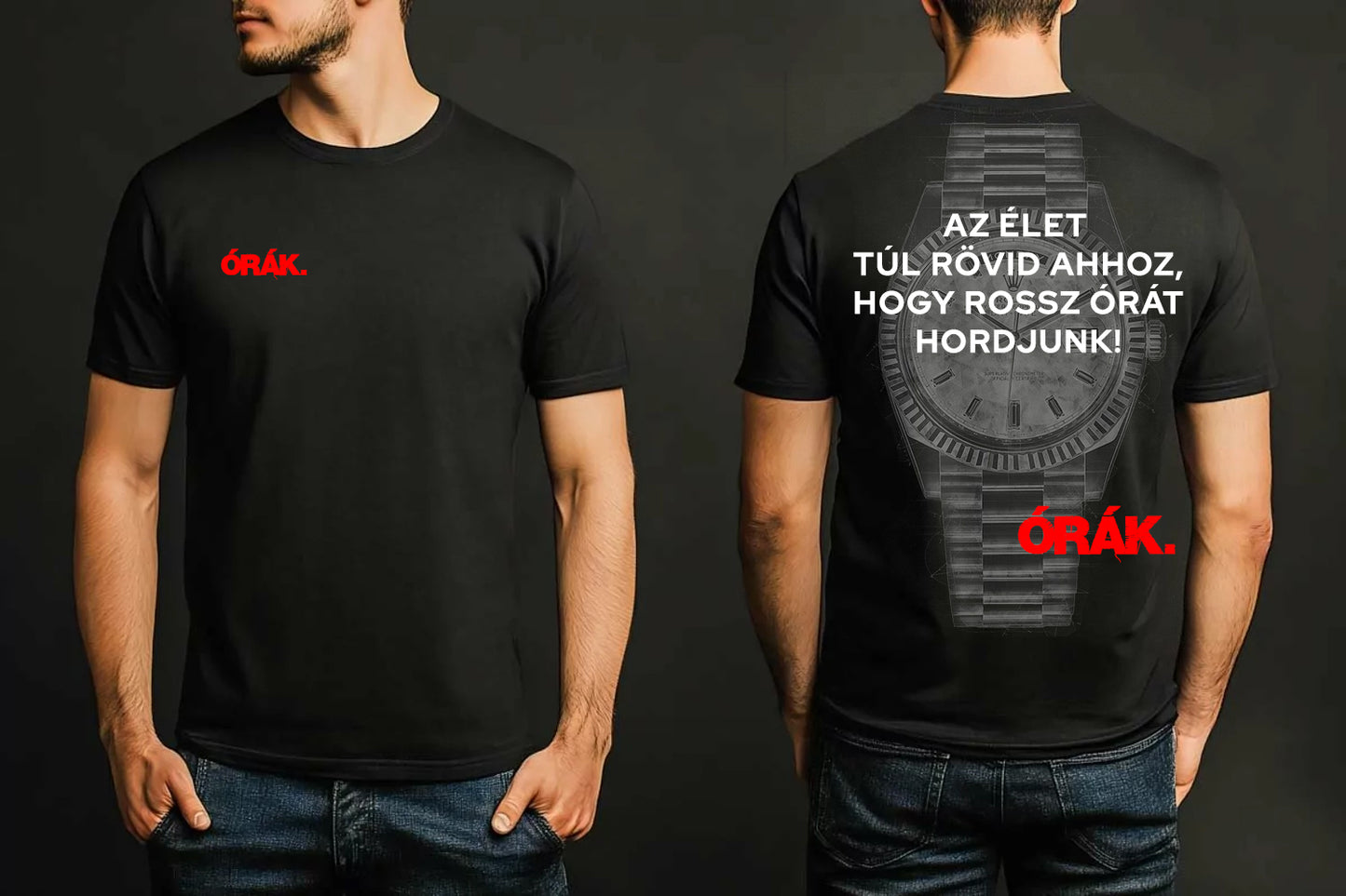 Beszéljünk Órákról - Rossz órát - unisex póló