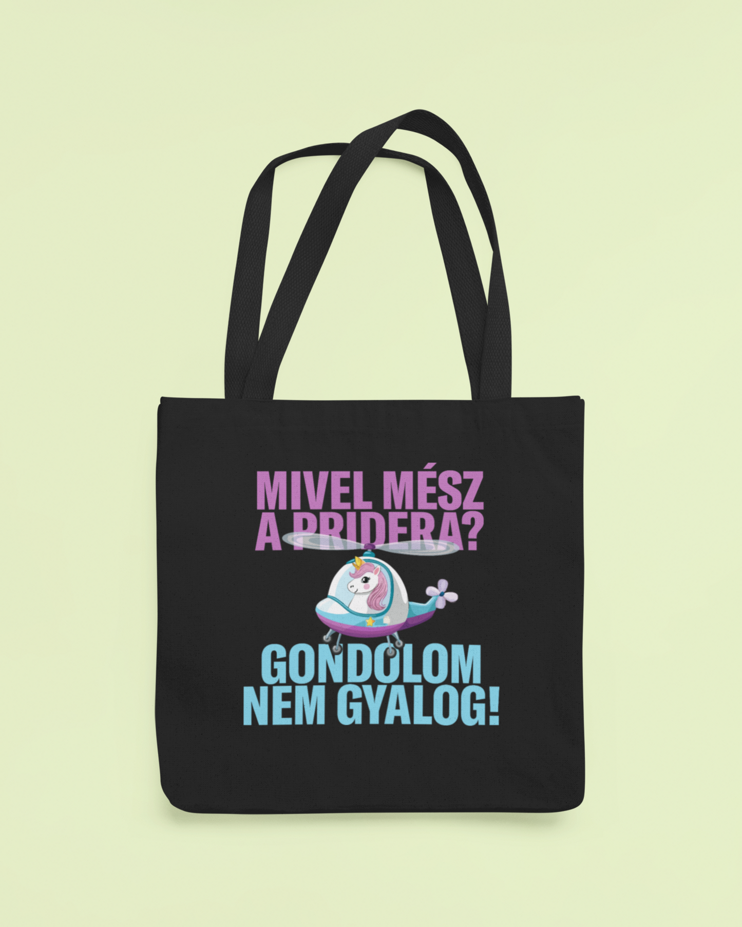 ZShowTime vászontáska - Mivel mész a Pridera?