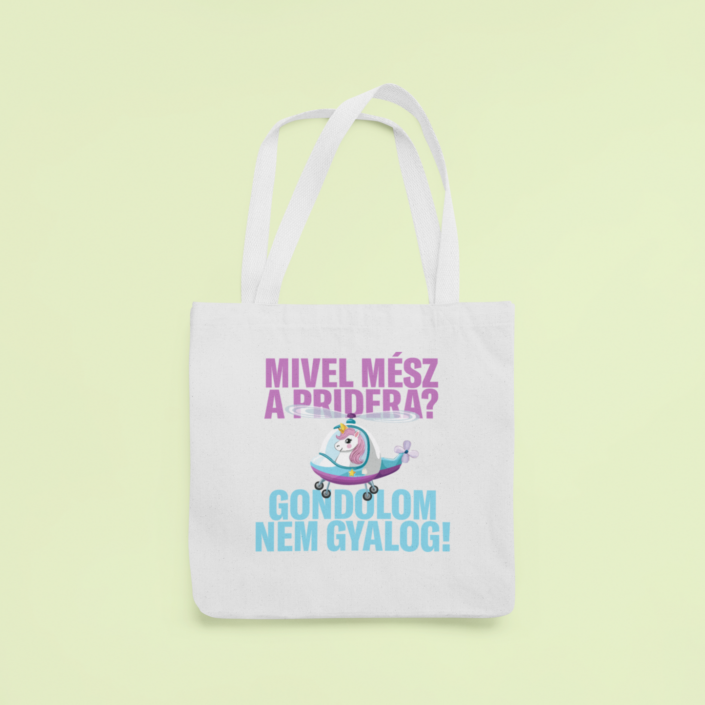 ZShowTime vászontáska - Mivel mész a Pridera?