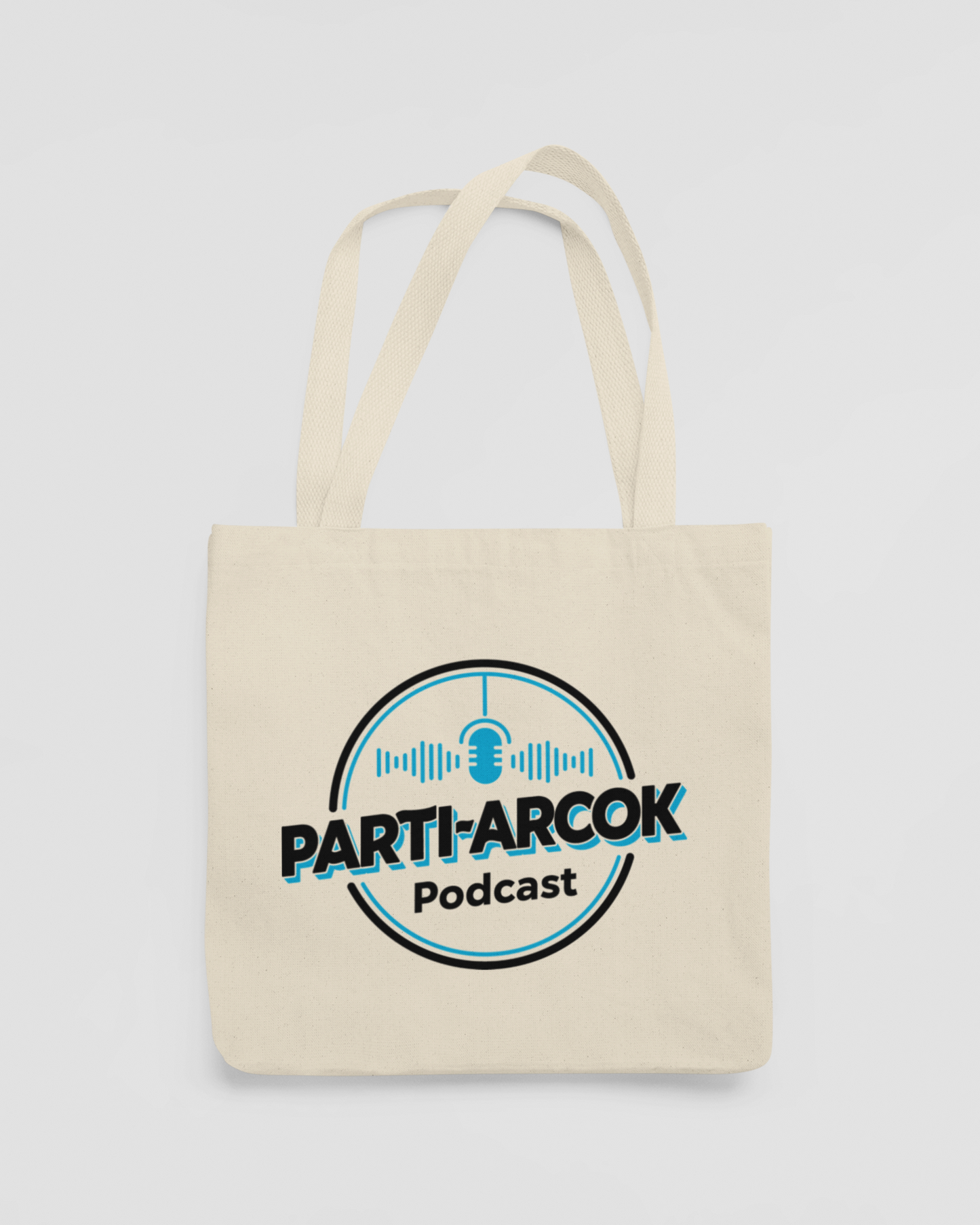 Parti Arcok podcast - vászontáska